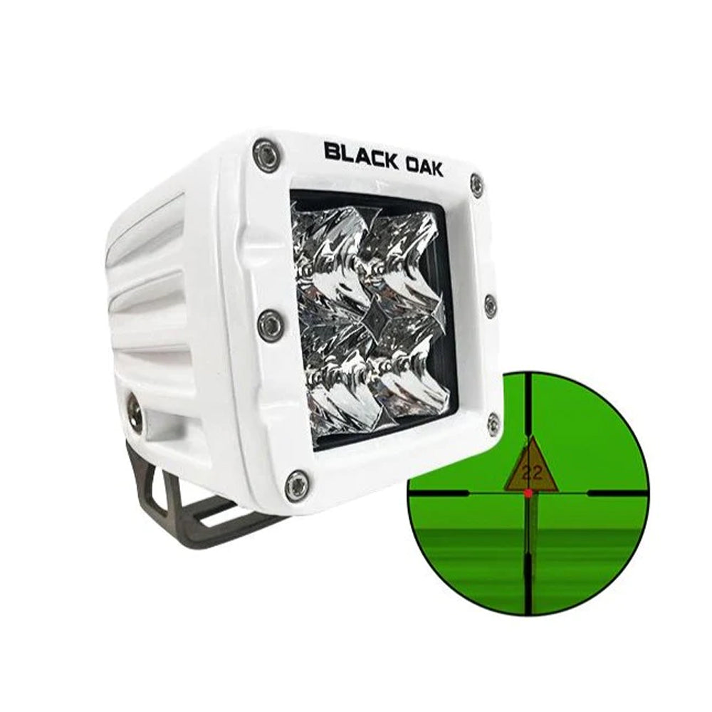 Black Oak Pro Series 30 2 850nm Infrared Marine Pod Light Flood Optics White Housing 2MIRPOD850