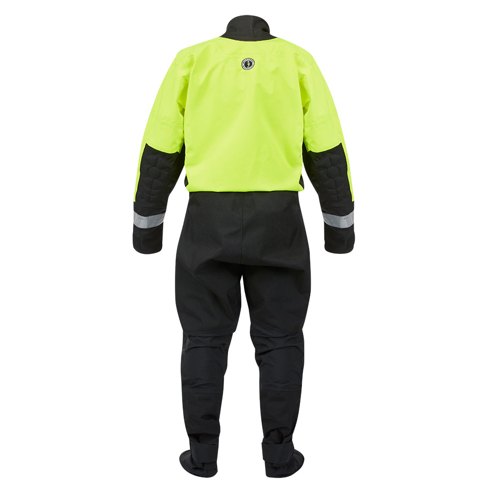 Mustang MSD576 Water Rescue Dry Suit Fluorescent Yellow GreenBlack XXL MSD57602251XXL101