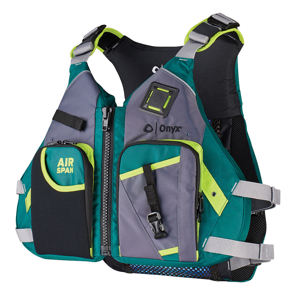 Onyx Airspan Angler Life Jacket ML Green 12320040004023