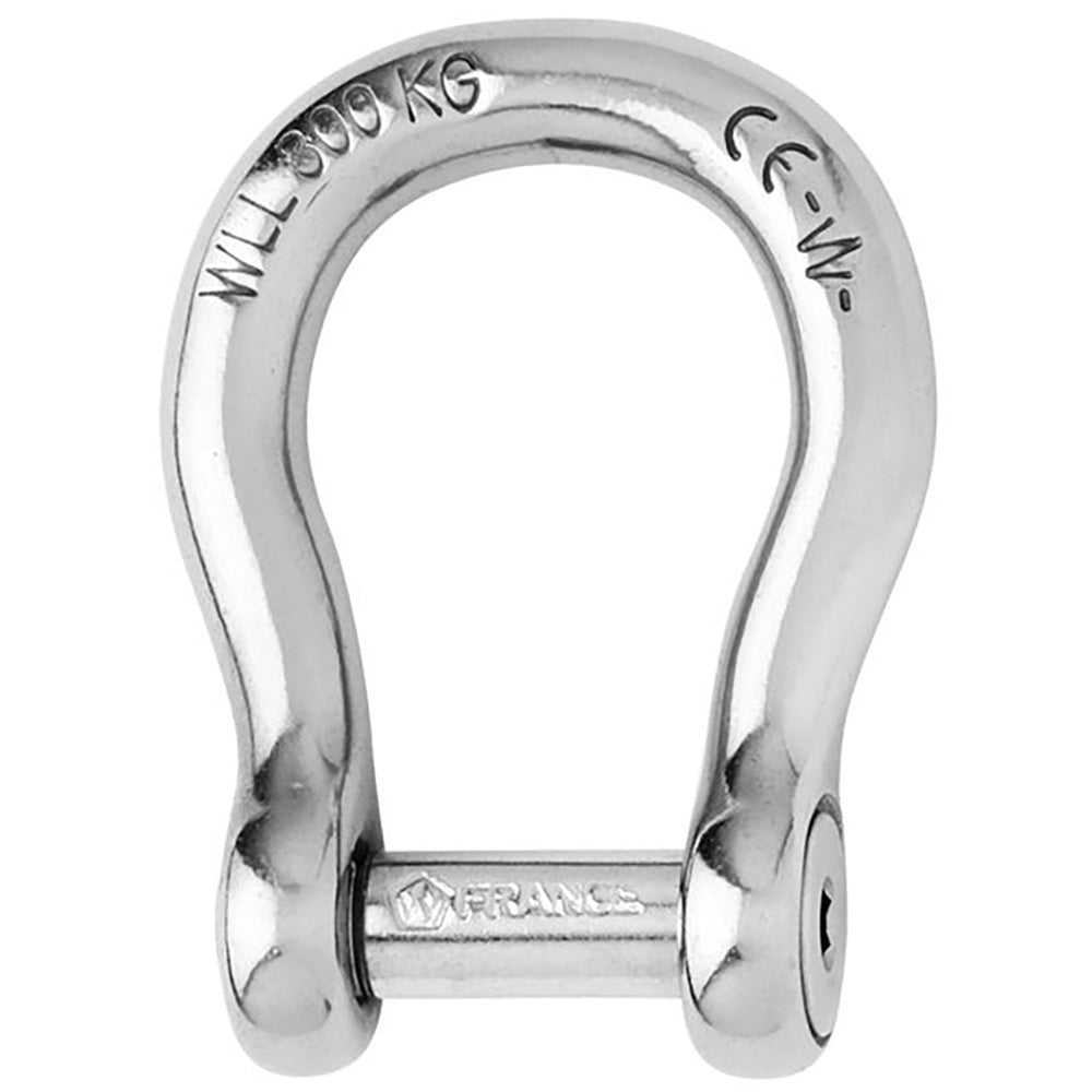 Wichard SelfLocking Allen Head Pin Bow Shackle 10mm Diameter 1332 01345