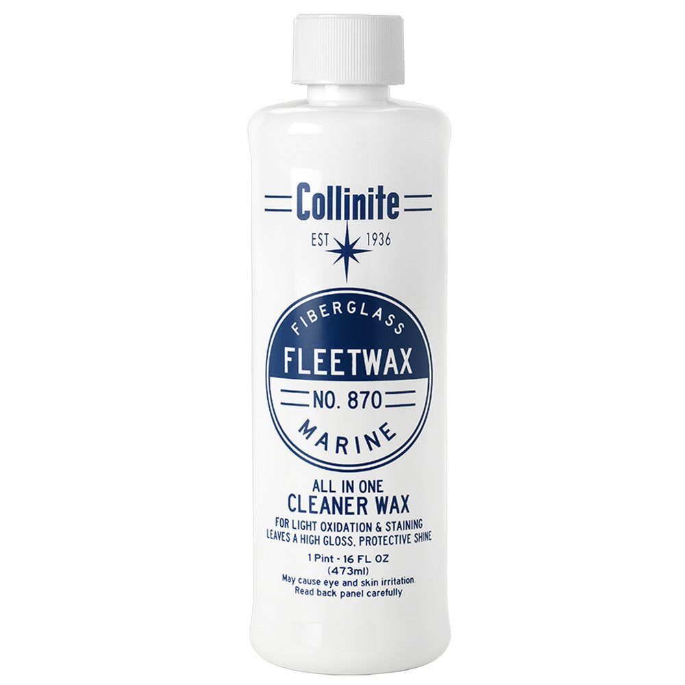 Collinite 870 Marine Fiberglass Fleetwax 16oz 87016OZ