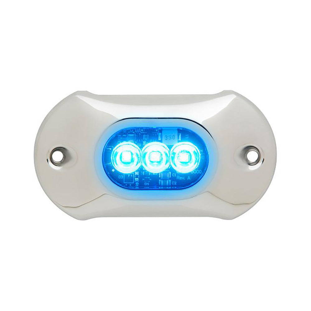 Attwood LightArmor HPX Underwater Light 3 LED Blue 66UW03B7