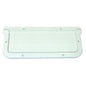 TH Marine Large Rectangular Scupper  White LRS2DP