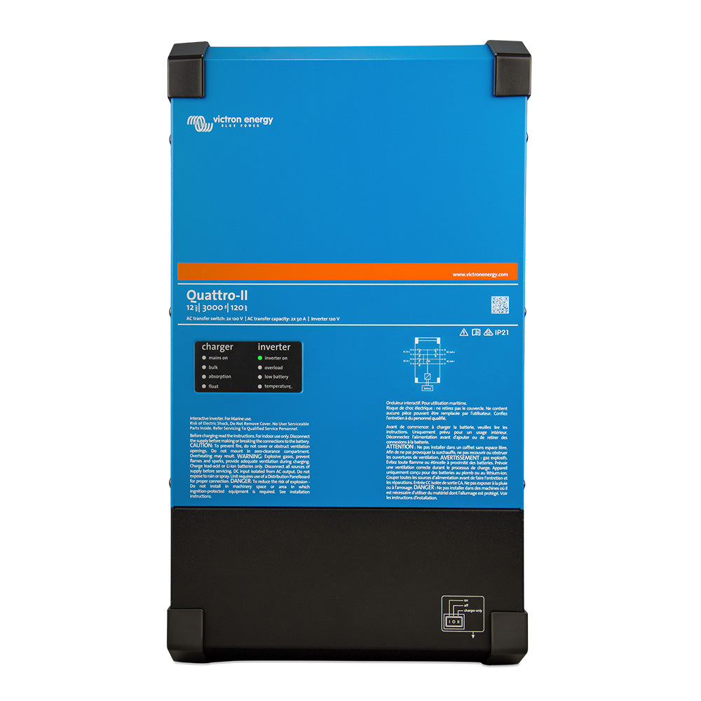 Victron QuattroII  123000  1205050  2X 120V QUA122305130