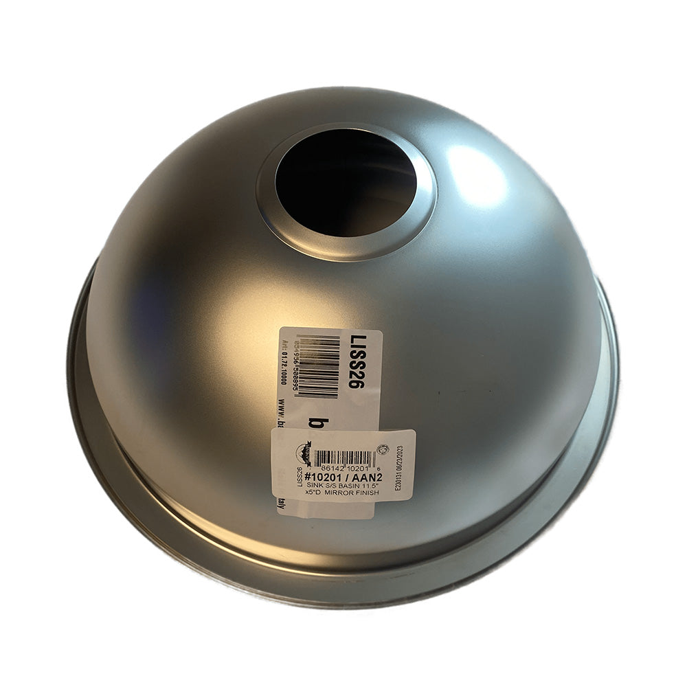 Scandvik SS Basin Sink  115 x 5  Mirror Finish 10201