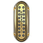 Metro Marine HighOutput Elongated Vertical Mount Light wIntelligent Monochromatic LEDs  Aqua 90 Beam FBME1VA390