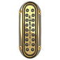 Metro Marine HighOutput Elongated Vertical Mount Light wIntelligent Monochromatic LEDs  White 90 Beam FBME1VW390
