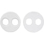 SeaDog 4 Gauge Power Socket Adapter Mounting Plate  White 4261041