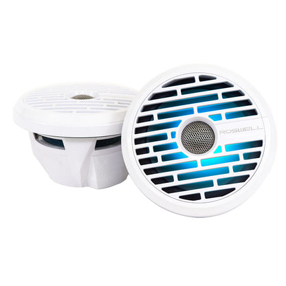 Roswell R1 77 Marine Speakers  White  90W RMS  180W Peak Power C92021140