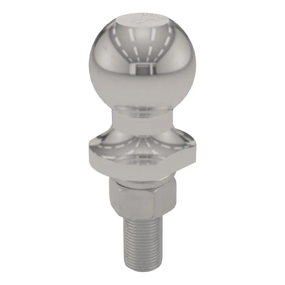 CURT 178 Trailer Ball  34 x 218 Shank  2000 lb Capacity  Stainless Steel 40080