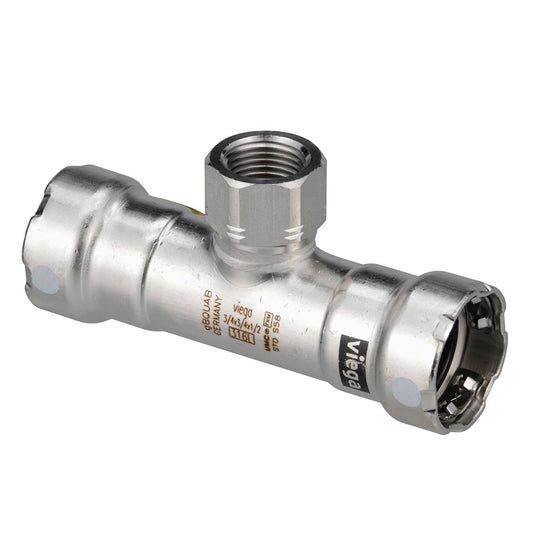 Viega MegaPress 316 FKM Tee wFPT  114 x 114 x 1 FPT 91875