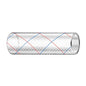 Trident Marine 58 x 50 Clear Reinforced PVC Hose Tubing Red  Blue Tracer 1620586