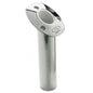 CE Smith Flush Mount Rod Holder  30 Degree  9 Depth  Stainless Steel  Cast Bottom  White Vinyl Liner 53672CA