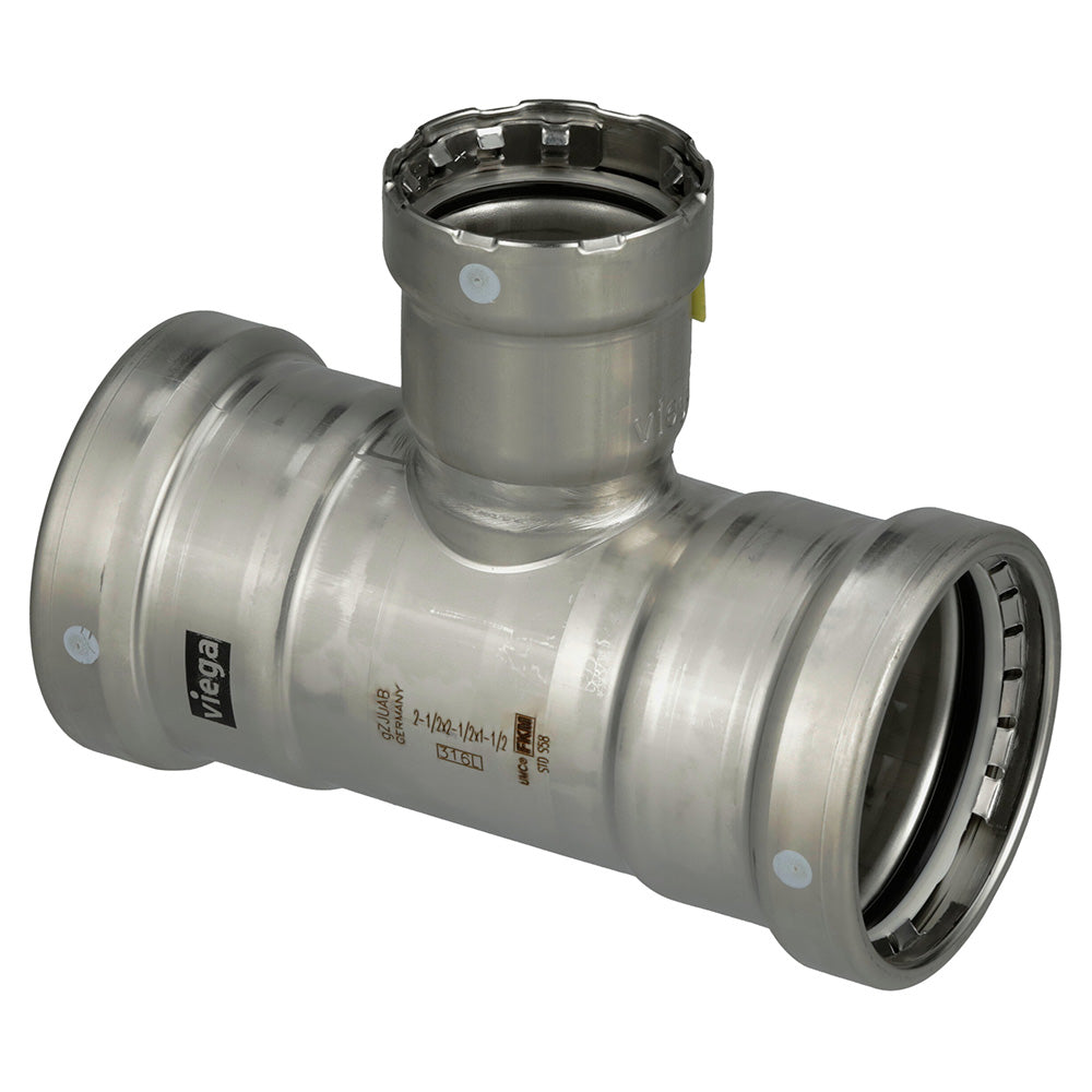 Viega MegaPress 316 FKM Tee  212 x 212 x 2 98455