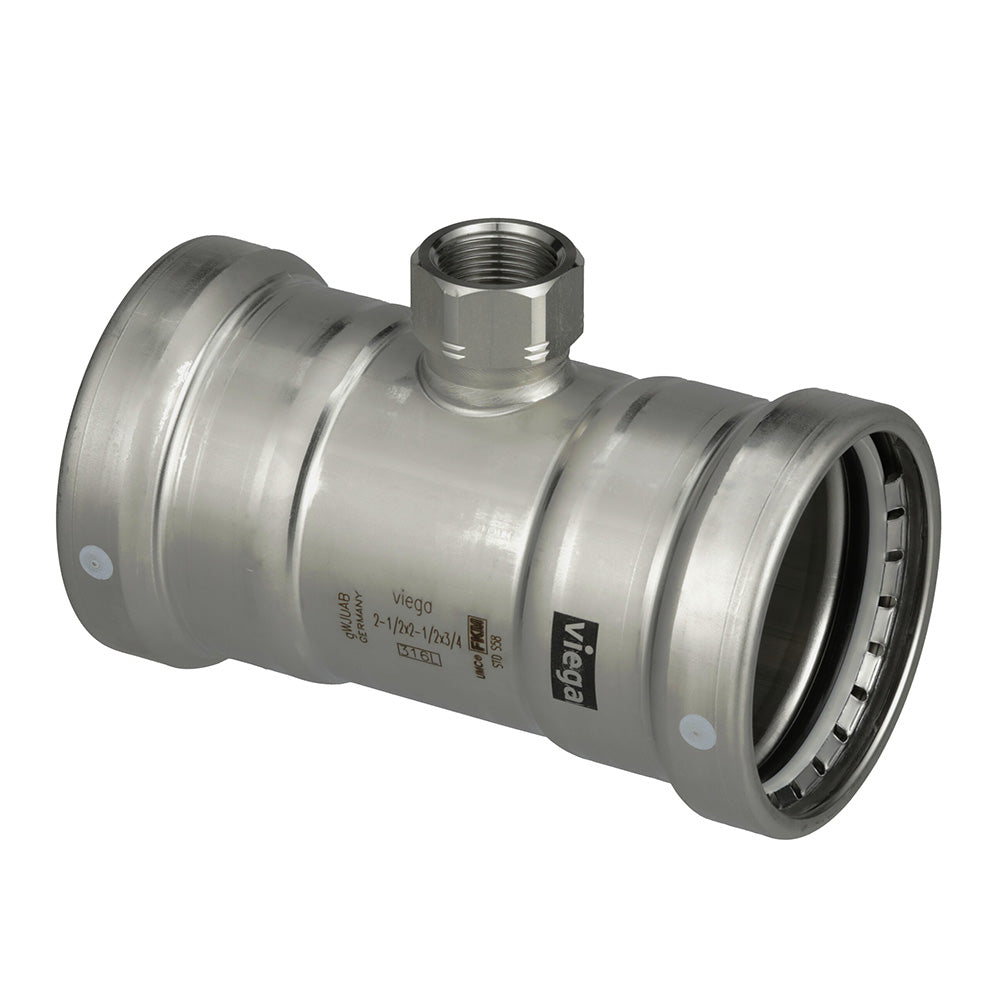 Viega MegaPress 316 FKM Tee wFPT  212 x 212 x 34 FPT 98420