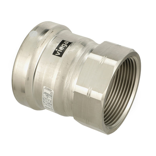 Viega MegaPress 316 FKM FPT Adapter  4 x 4 FPT 98325