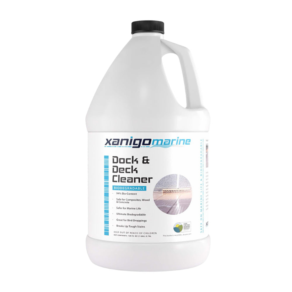 Xanigo Marine Dock  Deck Cleaner  1 Gallon XMDDC1G