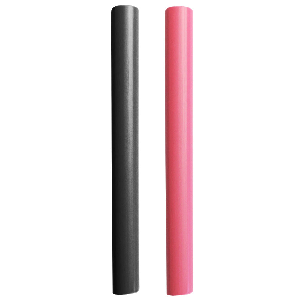 Pacer Battery Cable Heat Shrink Tubing  38 x 3  BlackRed 2Pieces Combo Pack BEHS383BKRD