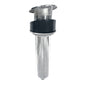 Tigress 105 15Degree Swivel Rod Holder  Screwless  Stainless Steel 77279
