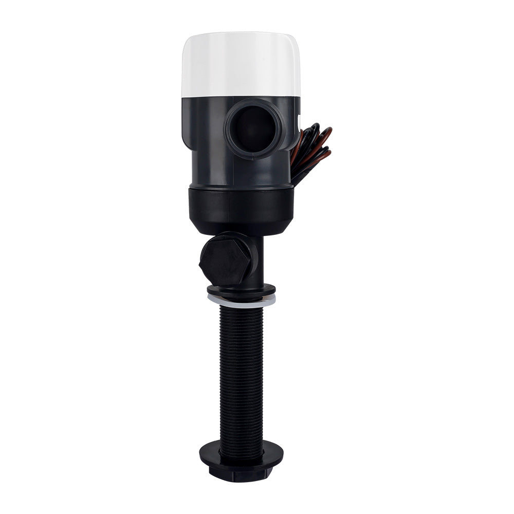 Commodore 1100 GPH Vertical Livewell Pump  Long  12V CMC311100L