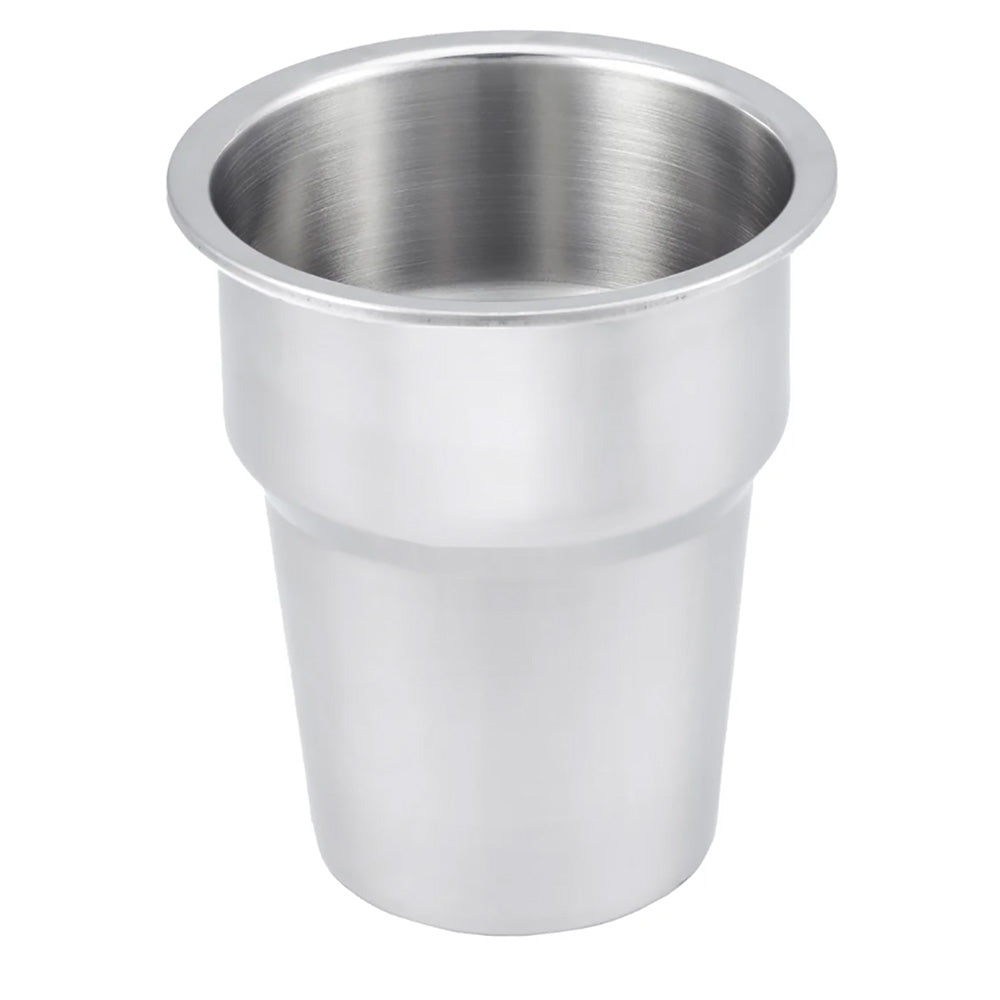 Whitecap Extra Large Stainless Steel Flush Cupholder S3507C