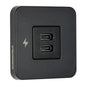 Scanstrut TILE USBC Interior Charging Socket  1224V  Black Bezel SCTILE20