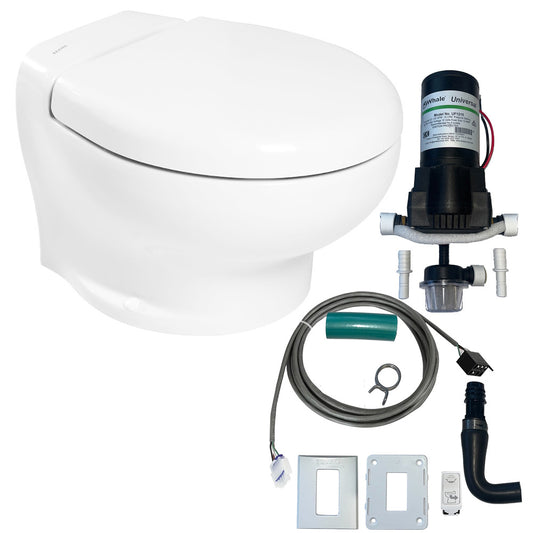 Thetford Nano Eco Compact Toilet Raw Water Kit wInlet Pump  12V TNANO12PWENARWKIT
