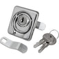 SeaDog Surface Mount Locking Ring Pull  Stamped 304 Stainless SteelDie Cast Zinc Lock 2218311
