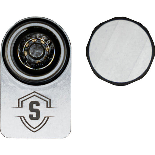 Secure Outdoors Elite Lock  Single  PowerPole PV  Silver SOELSPVSV