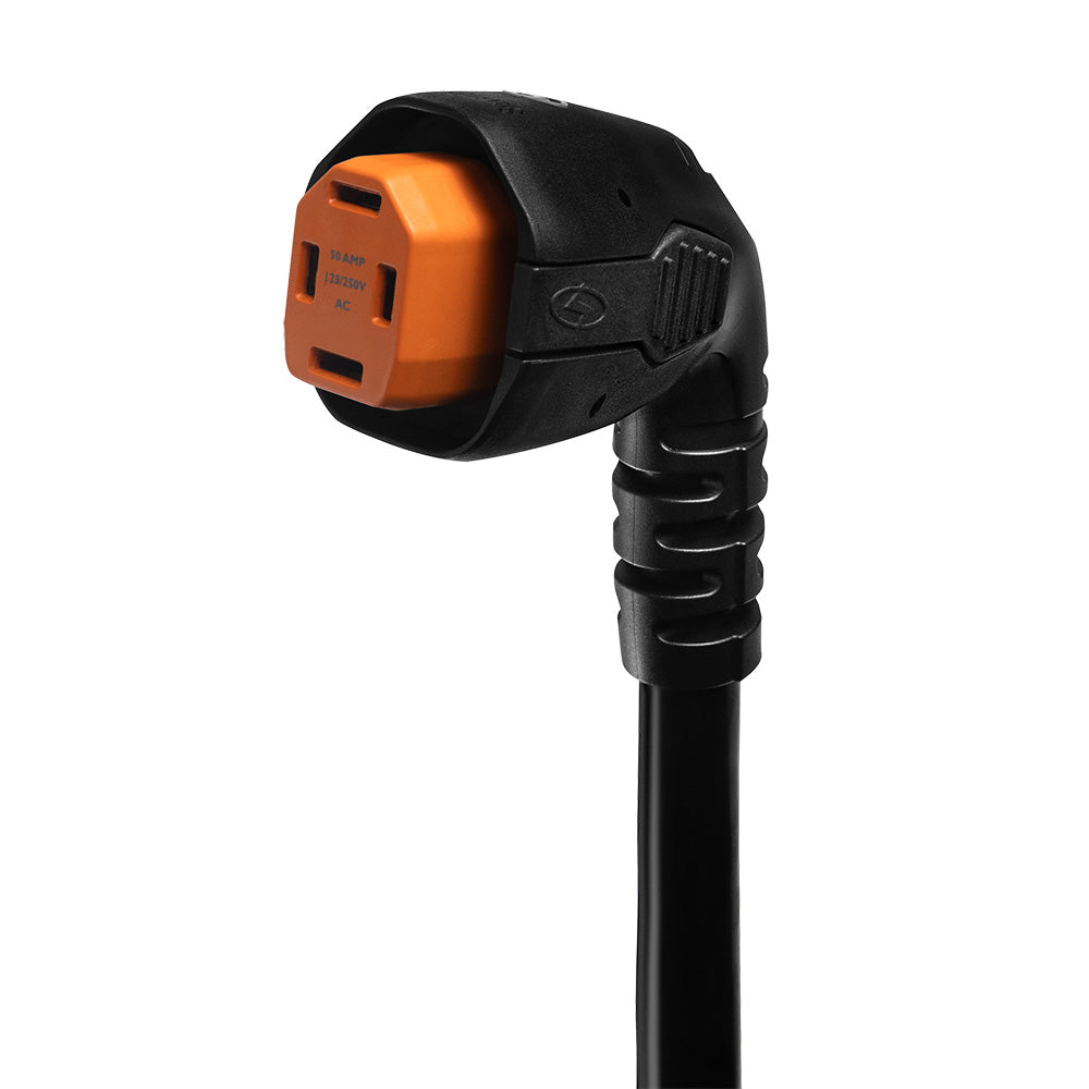 SmartPlug 50 AMP Angled RV Dual Configuration Cordset  30 R50304A