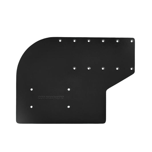 Sea Brackets Small Offset Trolling Motor Plate fGarmin Kraken  Black SEA2311BLK