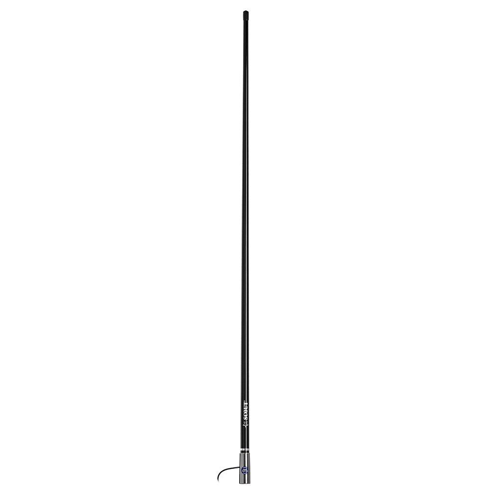 Scout Titan Series 4 Black VHF Antenna 3dB Stainless Steel Ferule w5M RG58 Includes PL259 PF AN NVHF00045T