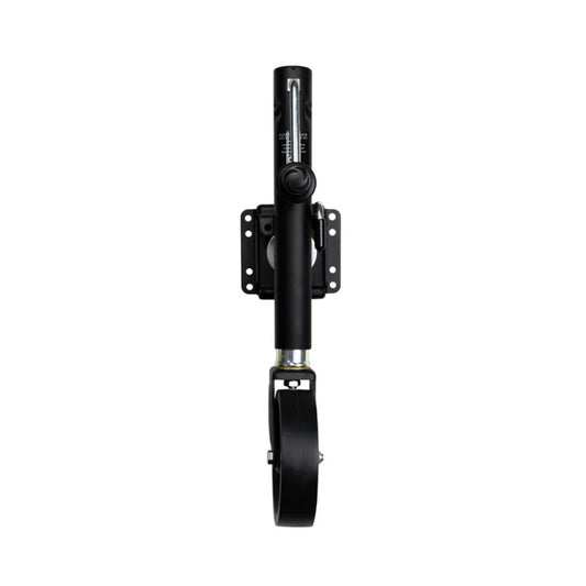 Powerwinch Select Series Jack  1500lb WeldOn Single Wheel Carbon Black 21400J1500W1BR