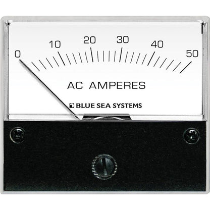Blue Sea 9630 AC Analog Ammeter  050 Amperes AC 9630