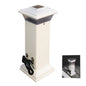 Dock Edge Cleatlite Solar Dock Light wSS Mooring Cleat 12 96250F
