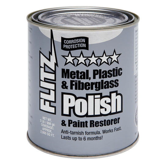 Flitz Polish  Paste  20 lb Quart Can CA 035186