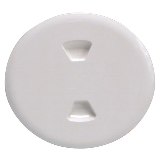 Beckson 5 TwistOut Deck Plate  White DP50W