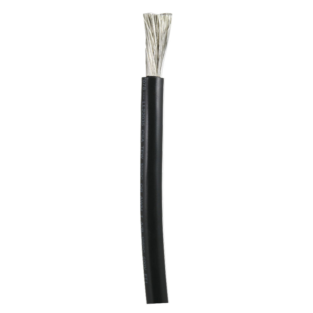 Ancor Black 20 AWG Battery Cable  Sold By The Foot 1170FT
