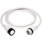 Marinco 50Amp 125250V Shore Power Cable  25  White 6152SPPW25