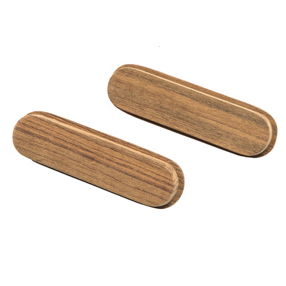 Whitecap Teak Oblong Drawer Pull  4116L  2 Pack 60124A