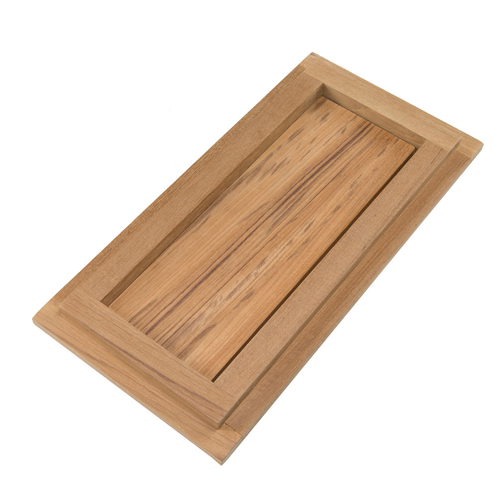 Whitecap Teak DrawerDoor Front  Frame  12W x 6H 60730