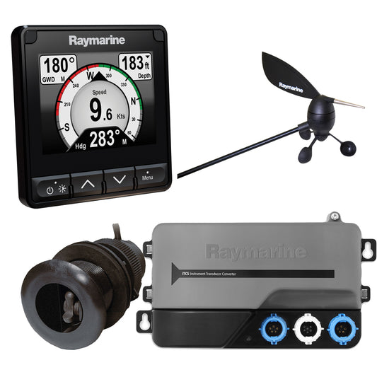 Raymarine i70s System Pack Wind Depth Speed T70226