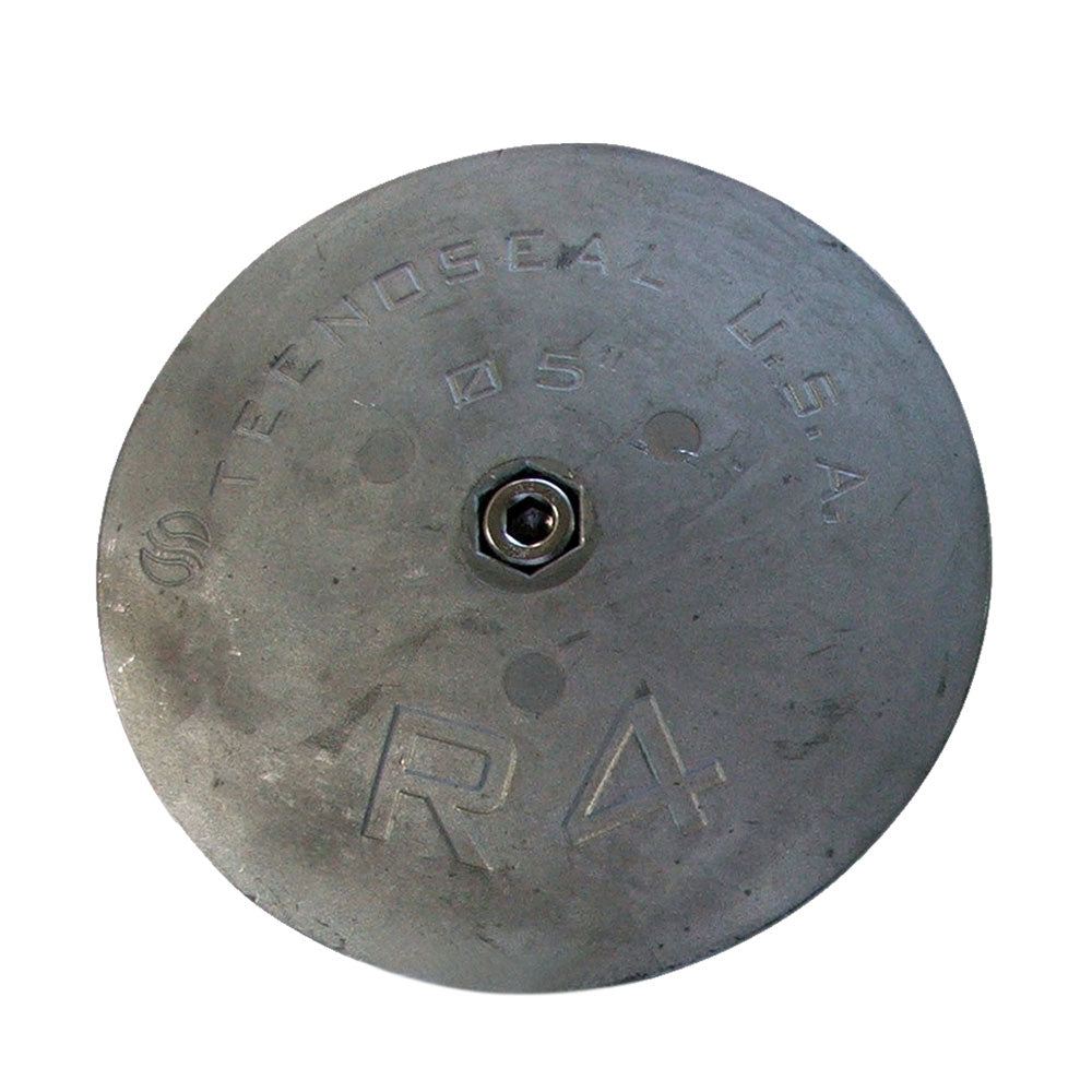 Tecnoseal R4 Rudder Anode  Zinc  5 Diameter x 58 Thickness R4