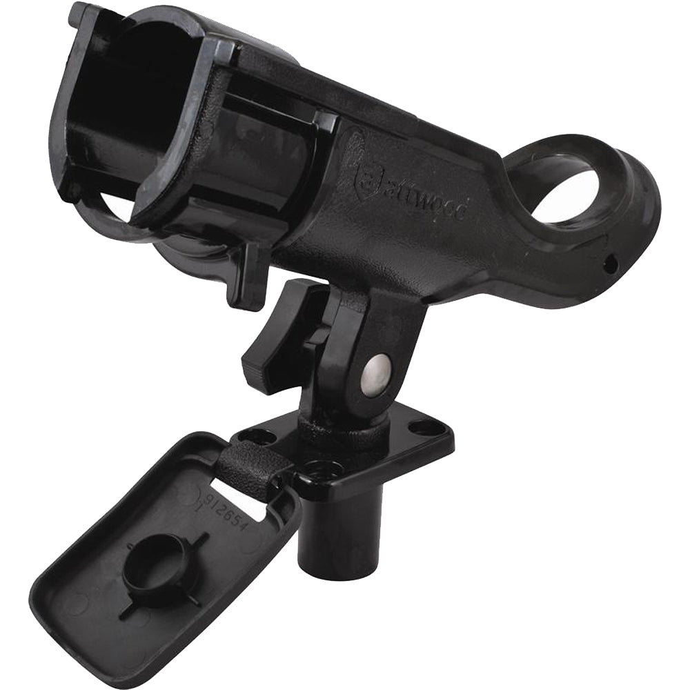 Attwood Heavy Duty Adjustable Rod Holder wFlush Mount 50144
