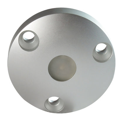 Lumitec Anywhere Light  Brushed Housing  TriColor  White Blue  Red 101071