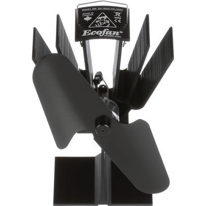 Ecofan by Caframo Original Heat Powered Stove Fan  Black Blade 800CAXBX
