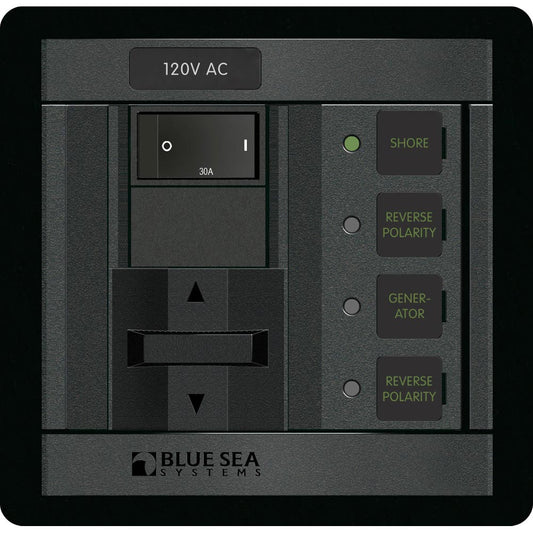 Blue Sea 1208 120V AC 2 Sources  30A 1208