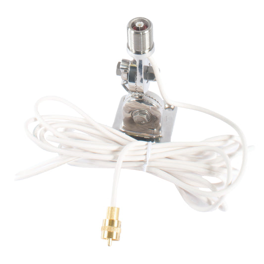 Shakespeare Quick Connect SS Mount wCable fQuick Connect Antenna QCMS