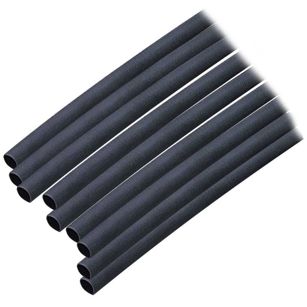 Ancor Adhesive Lined Heat Shrink Tubing ALT  316 x 6  10Pack  Black 302106