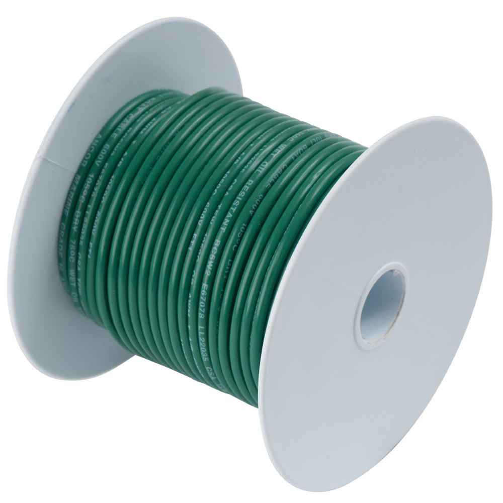Ancor Green 18 AWG Tinned Copper Wire  35 180303